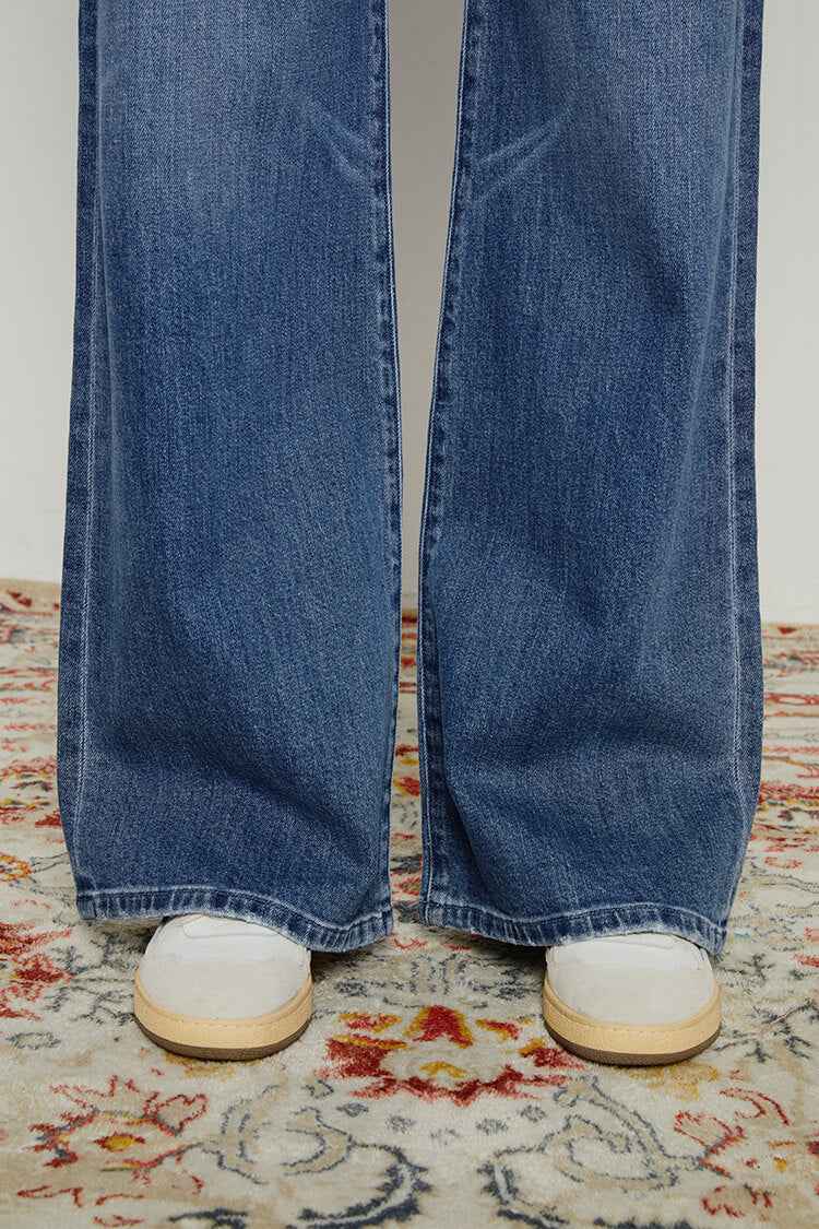 Angeles High-Rise Baggy Jeans Model HJ103