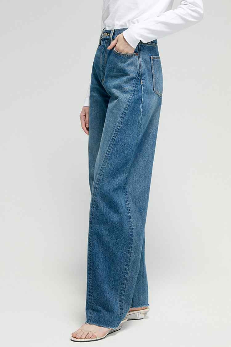 Luna Flow High-Rise Wide-Leg Jeans HJ033