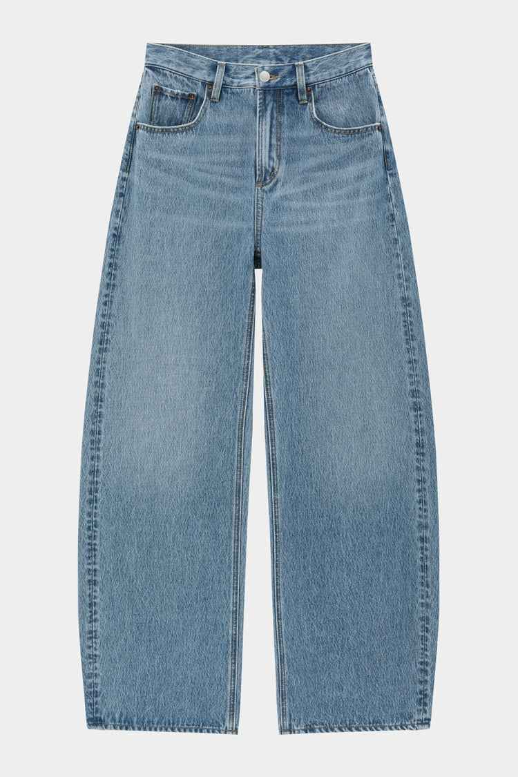 Slope Curve Jeans Model HJ039 – High-Rise, Relaxed Wide-Leg Denim Pants