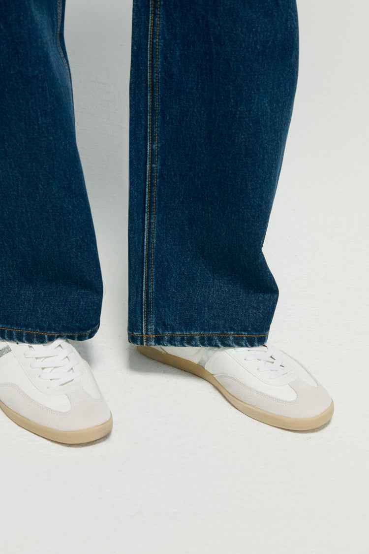 Slope Curve Jeans Model HJ039 – High-Rise, Relaxed Wide-Leg Denim Pants