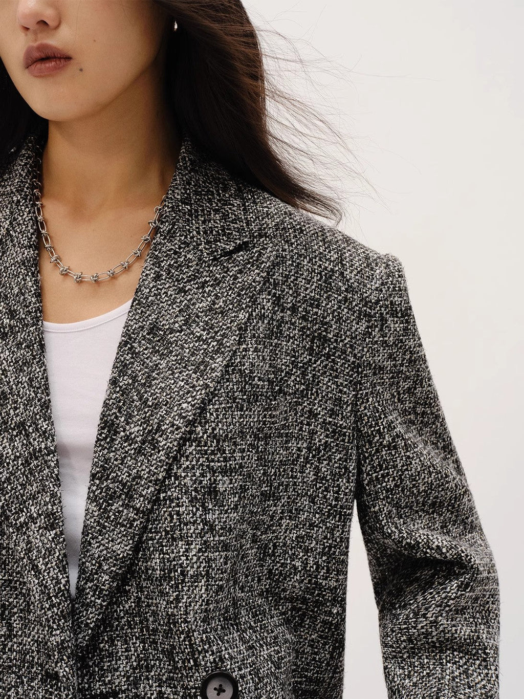"Long Night Meteor" Limited Edition Italian Tweed Blazer