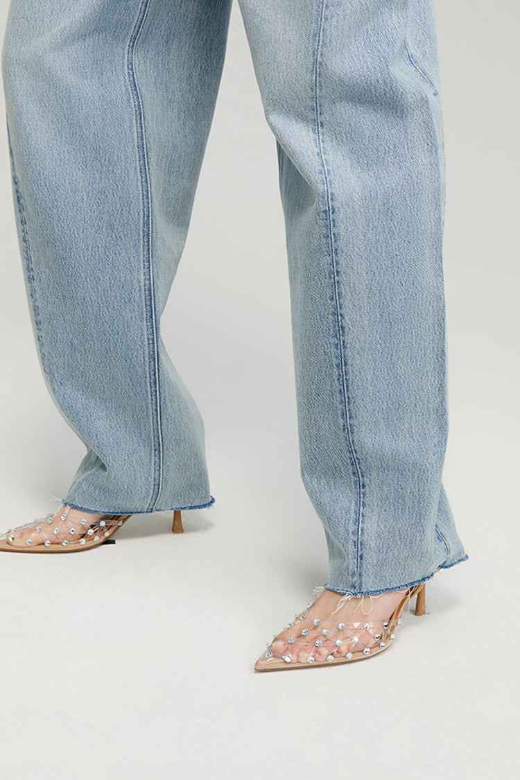 Luna Flow High-Rise Wide-Leg Jeans HJ033