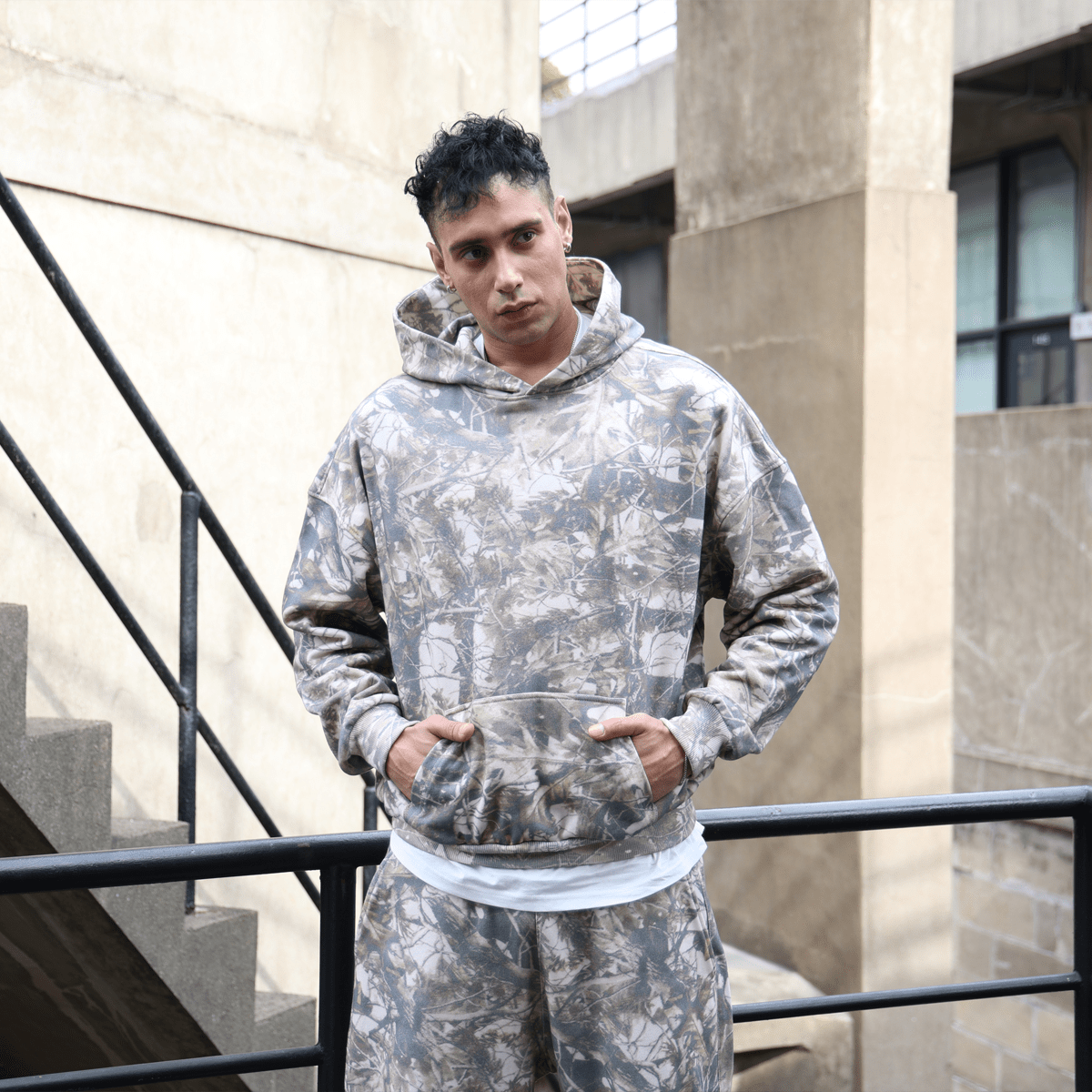 Khayi Cats Winter Camo Hoodie