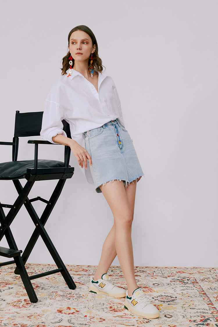 Rainbow Pleated Skort HJ119 [Final Sale]