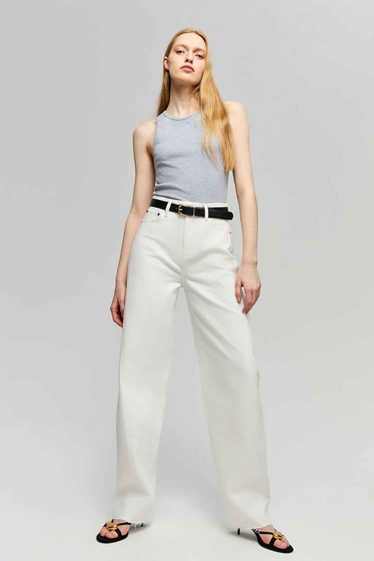 Luna Flow High-Rise Wide-Leg Jeans HJ033