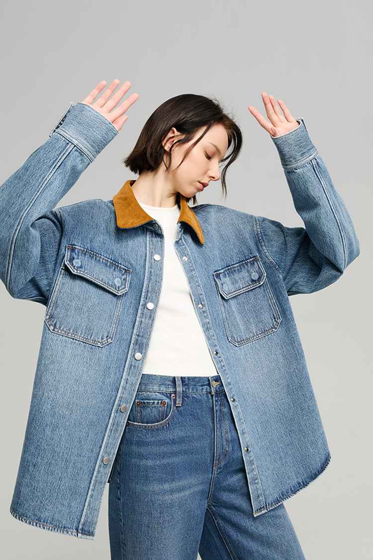California Sunset Denim Shirt HJ902 – Mid-Weight 100% Cotton, True-to-Size US Denim Fit