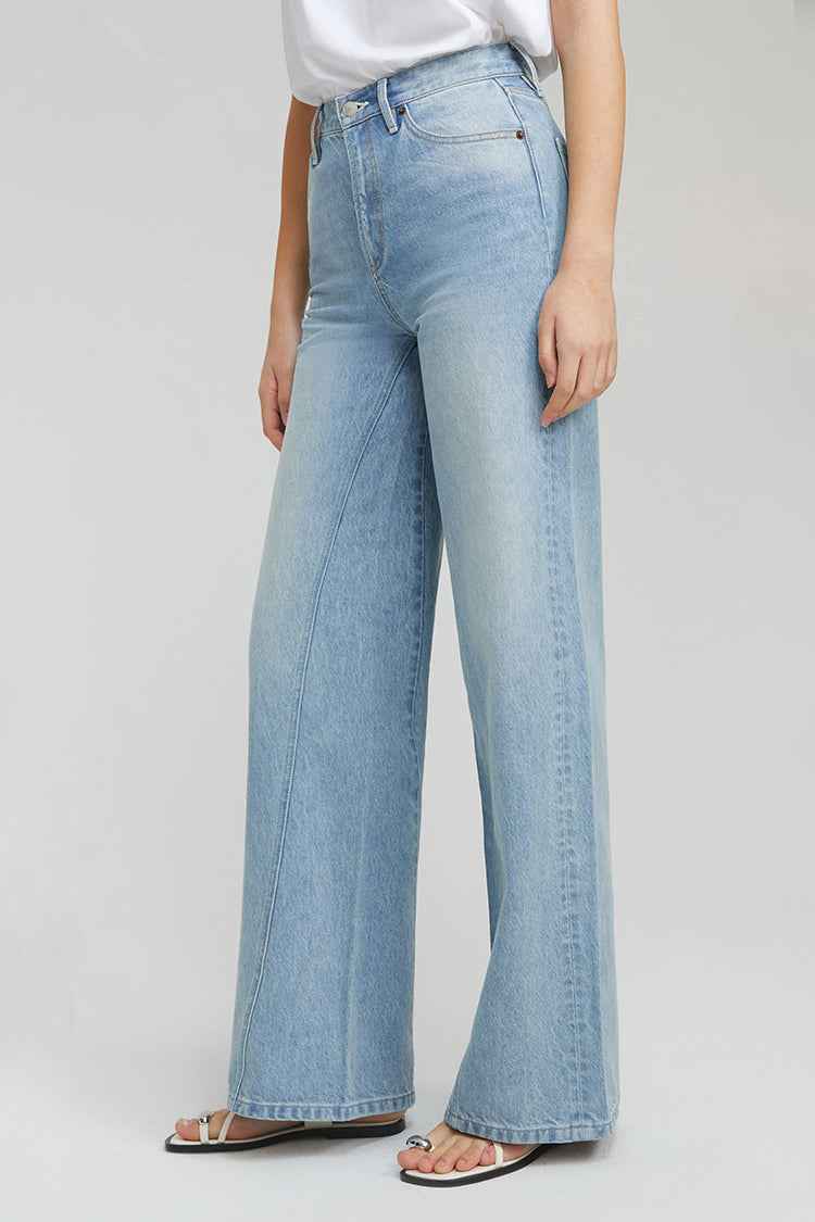 Angeles High-Rise Baggy Jeans Model HJ103