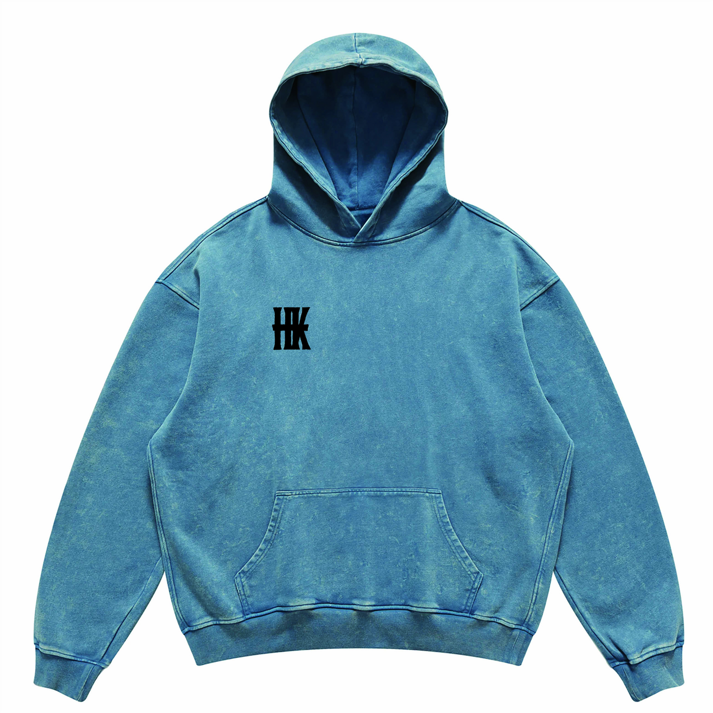 HK Tiger Unisex Super Heavyweight Oversized Faded Hoodie