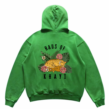 HK Tiger Unisex Super Heavyweight Oversized Faded Hoodie