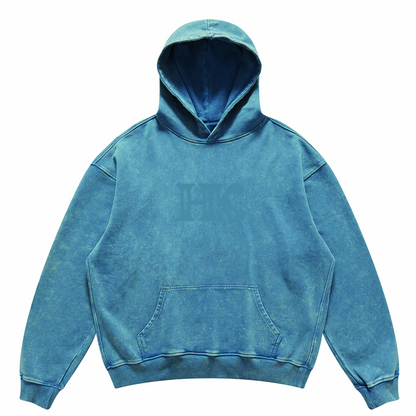 HK Flowers Super Heavyweight Oversized Faded Hoodie