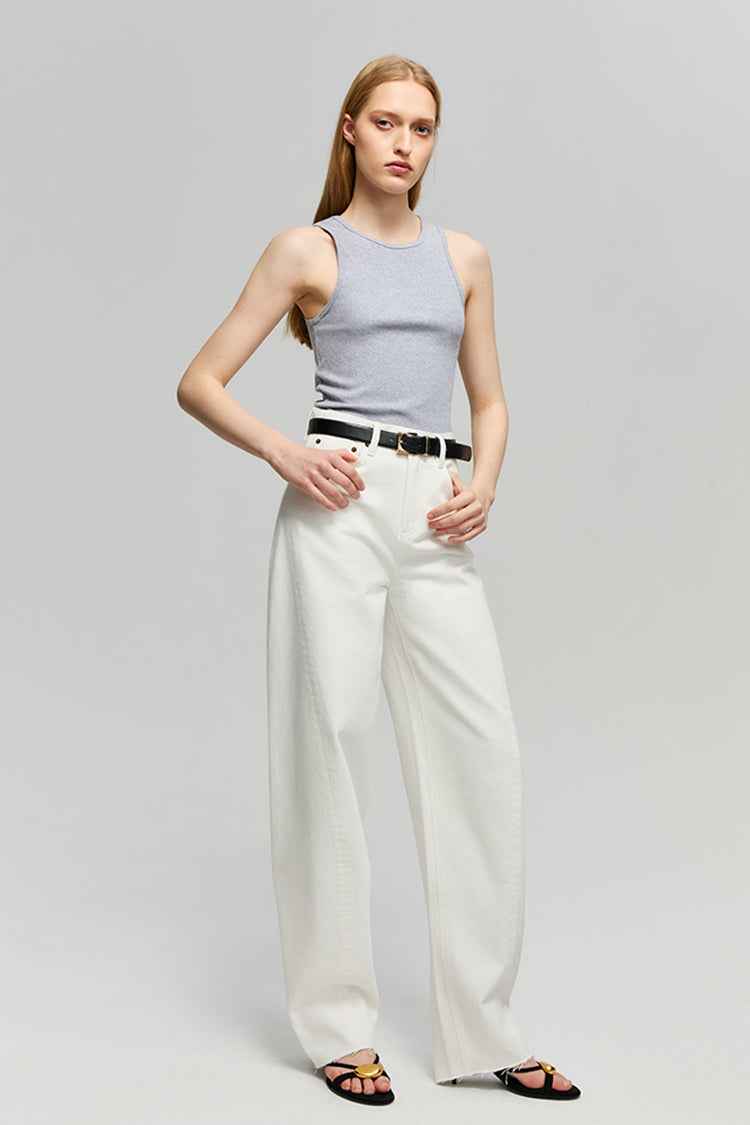 Luna Flow High-Rise Wide-Leg Jeans HJ033
