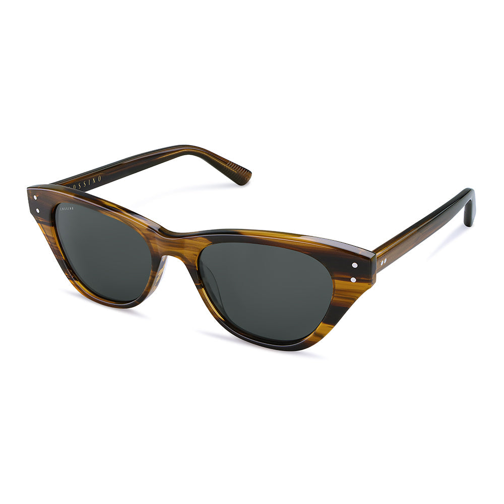 Belize Gato Acetate Sunglasses by Cossino – Unisex Quiet Luxury Cat-Eye Style