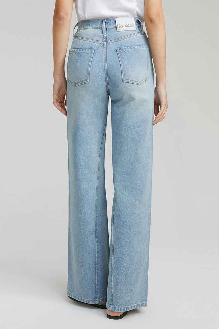 Angeles High-Rise Baggy Jeans Model HJ103