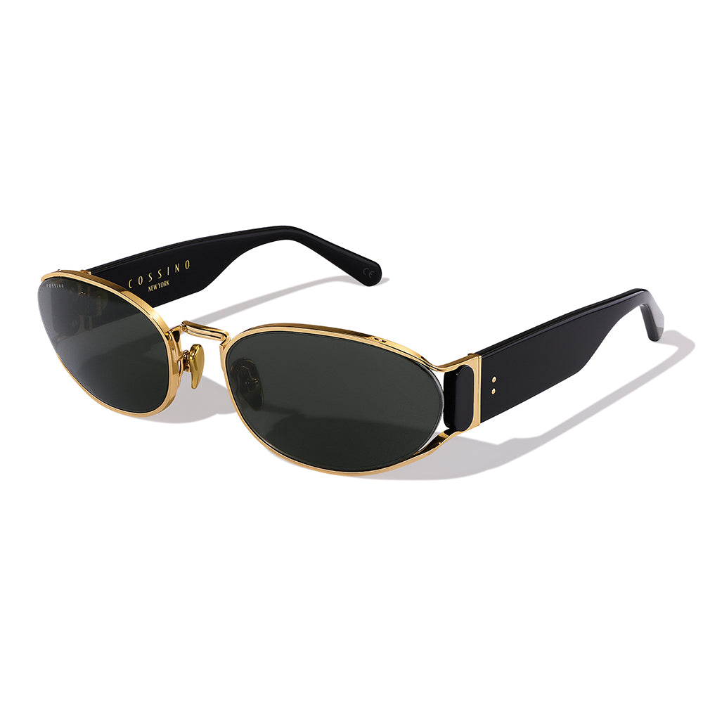 Monaco Bisou Sunglasses by Cossino – Unisex Luxury Cat-Eye in Premium Italian Acetate with UV400 Protection