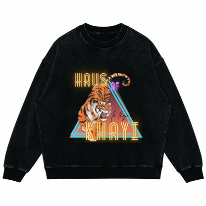 Le Tigre Oversized Faded Sweatshirt
