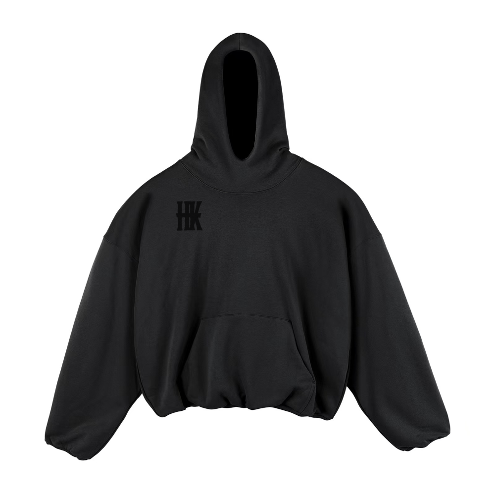 HK Logo Oversized Angel Hoodie