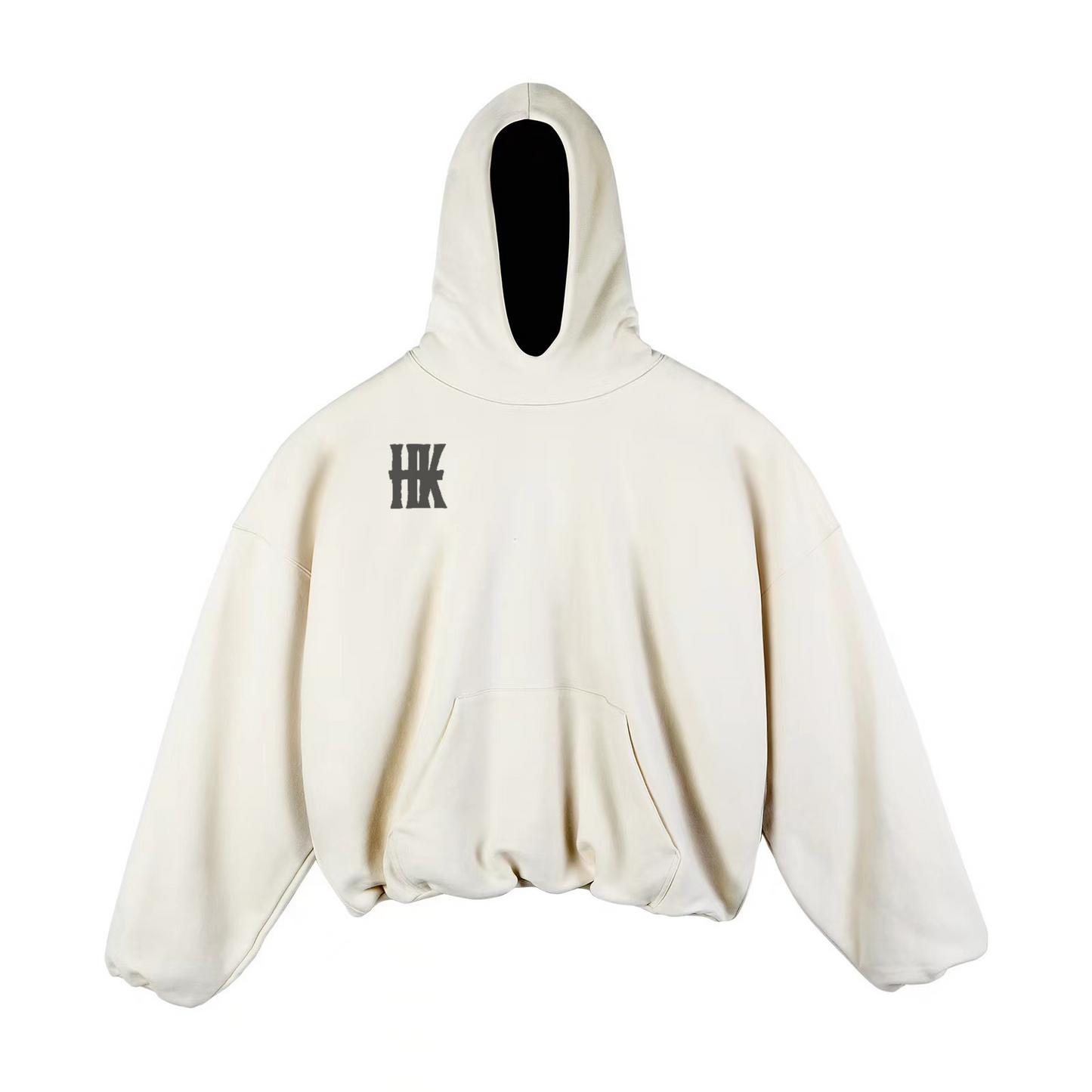 HK Logo Oversized Angel Hoodie