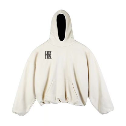 HK Logo Oversized Angel Hoodie