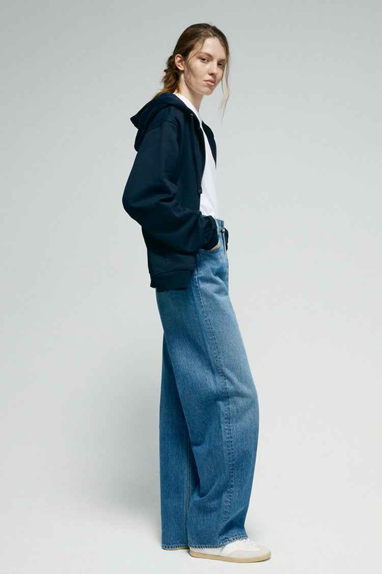 Arc Jean HJ055 – Premium High-Rise Wide-Leg Denim Jeans
