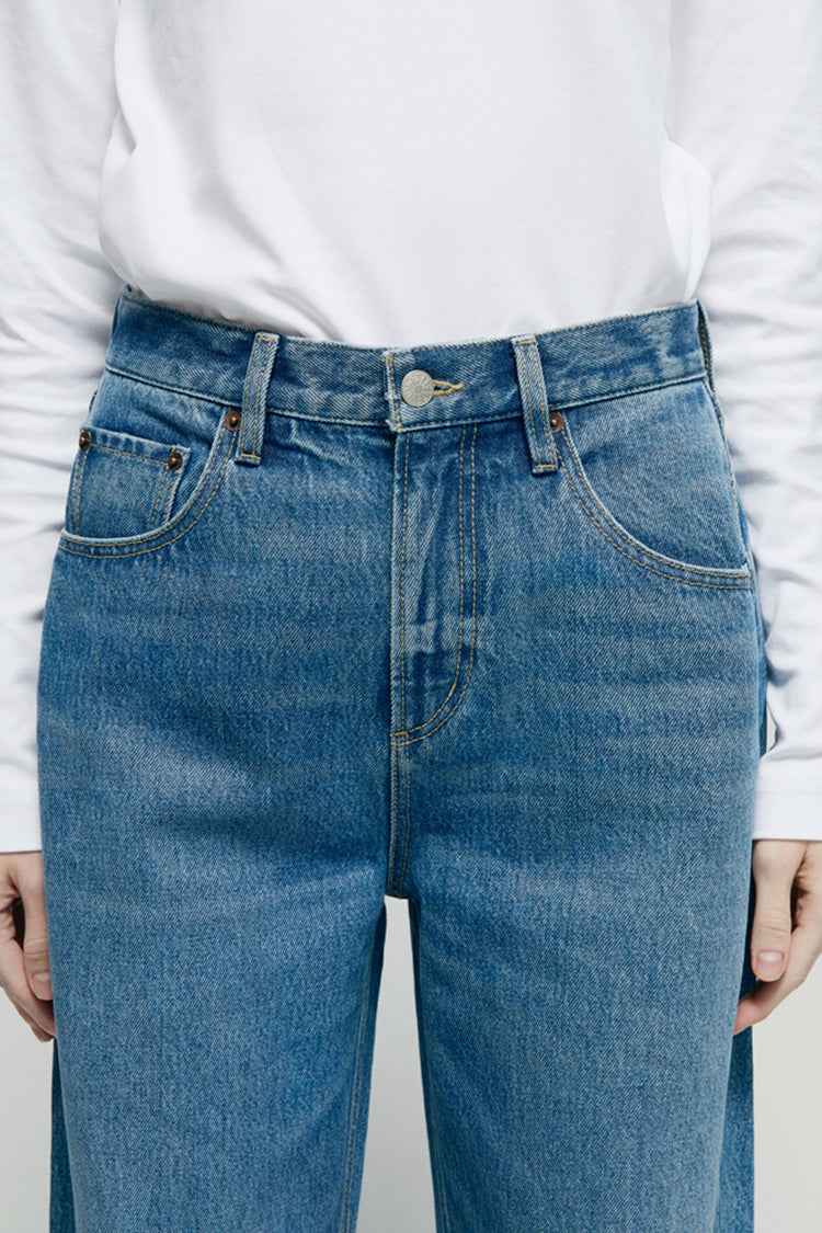 Arc Jean HJ055 – Premium High-Rise Wide-Leg Denim Jeans