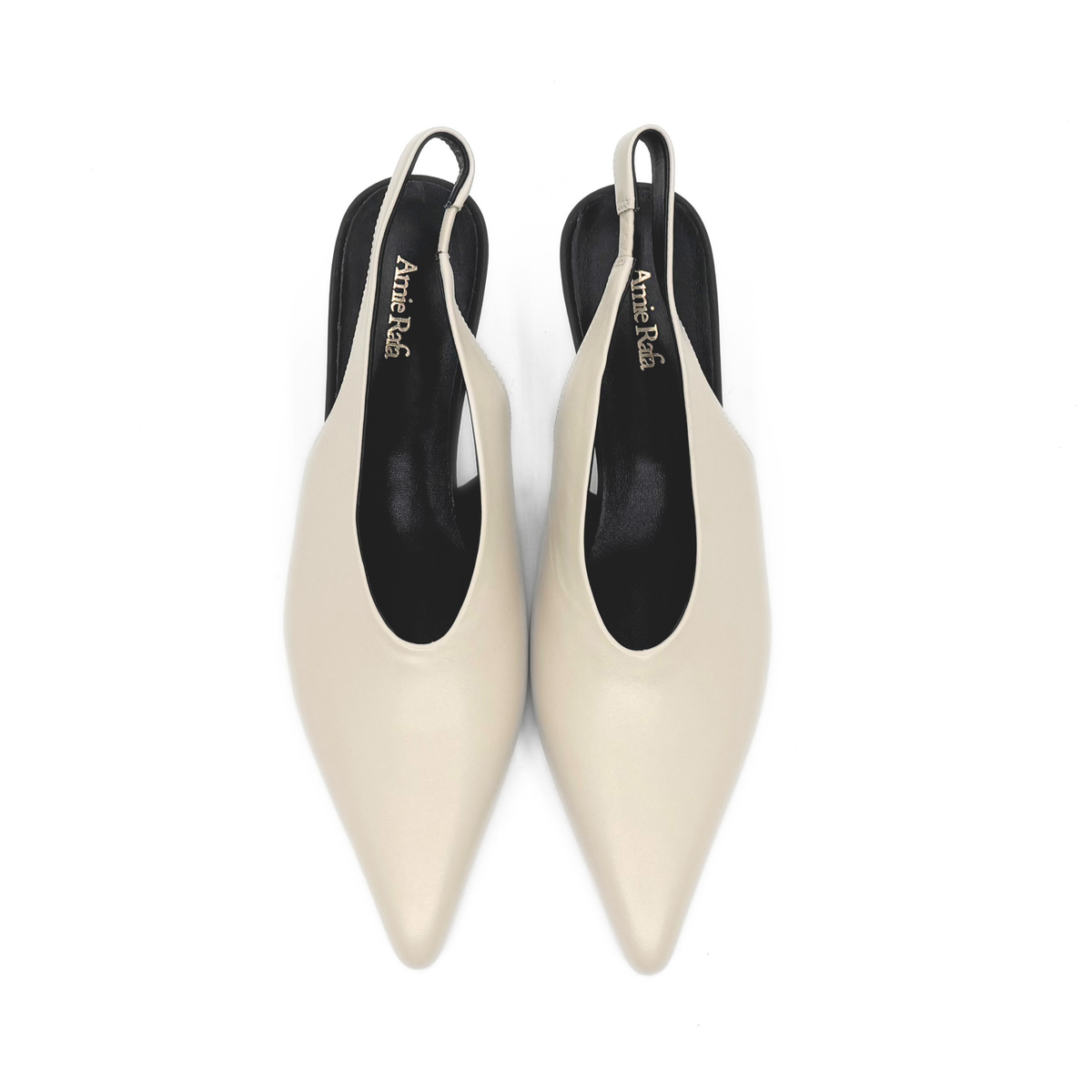Alix Slingback Pumps - Bone
