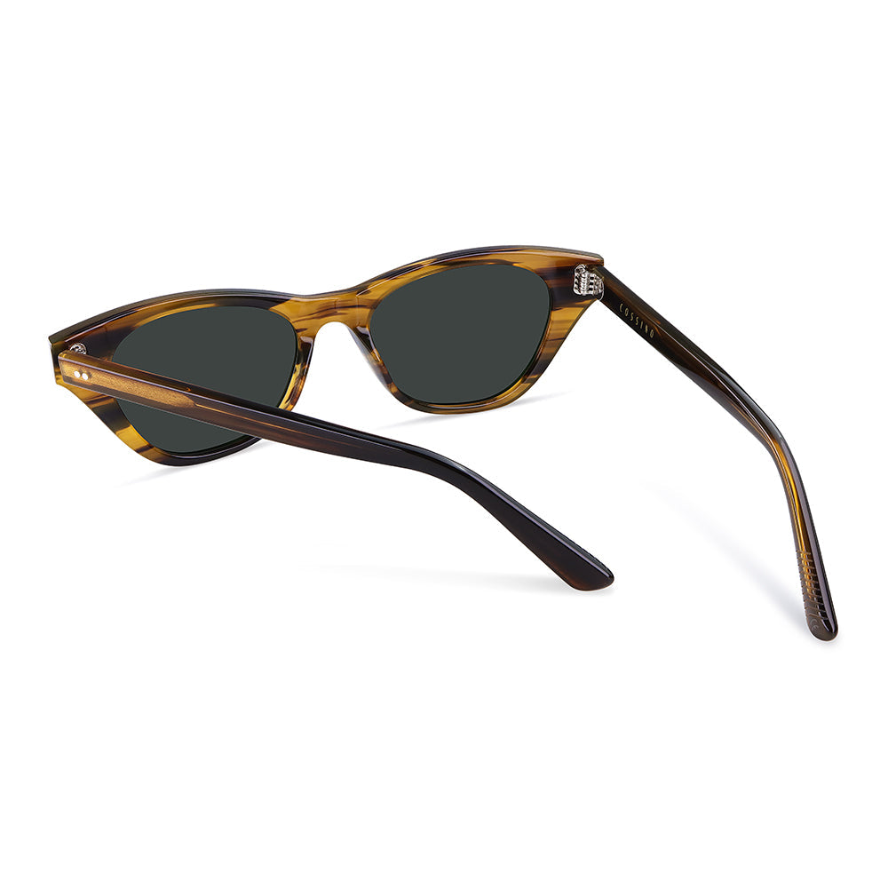 Belize Gato Acetate Sunglasses by Cossino – Unisex Quiet Luxury Cat-Eye Style