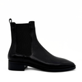 Cori Leather Chelsea Boots in black — side view