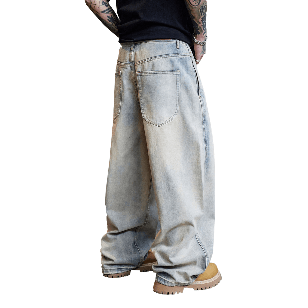 Khayi Relaxed Wide-Leg Jeans