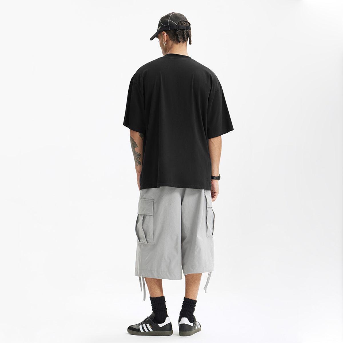 Black Cats Oversized T-Shirt