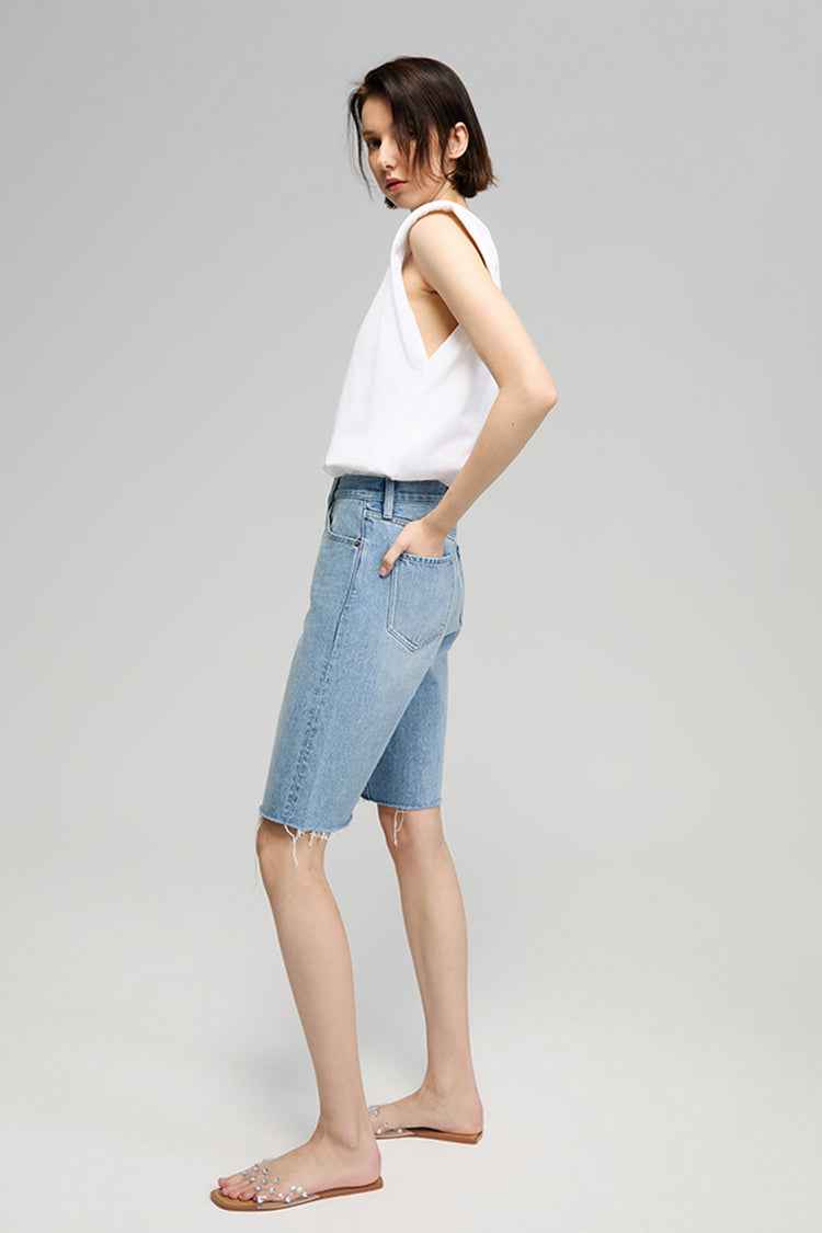 Coastal Breeze 90's Style Bermuda Shorts Model HJ807