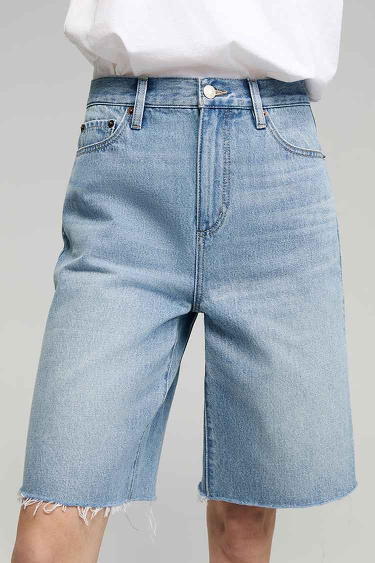 Coastal Breeze 90's Style Bermuda Shorts Model HJ807