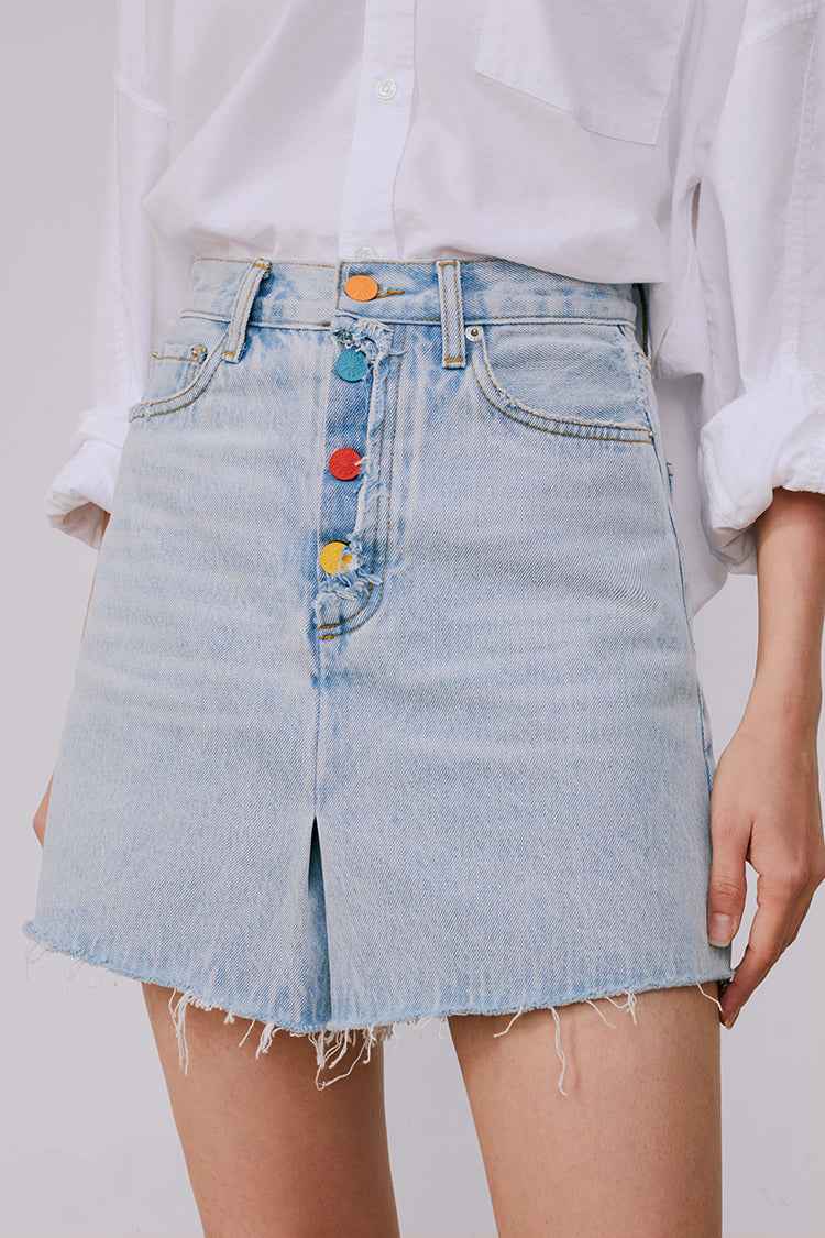 Rainbow Pleated Skort HJ119 [Final Sale]