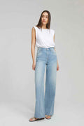 Angeles High-Rise Baggy Jeans Model HJ103