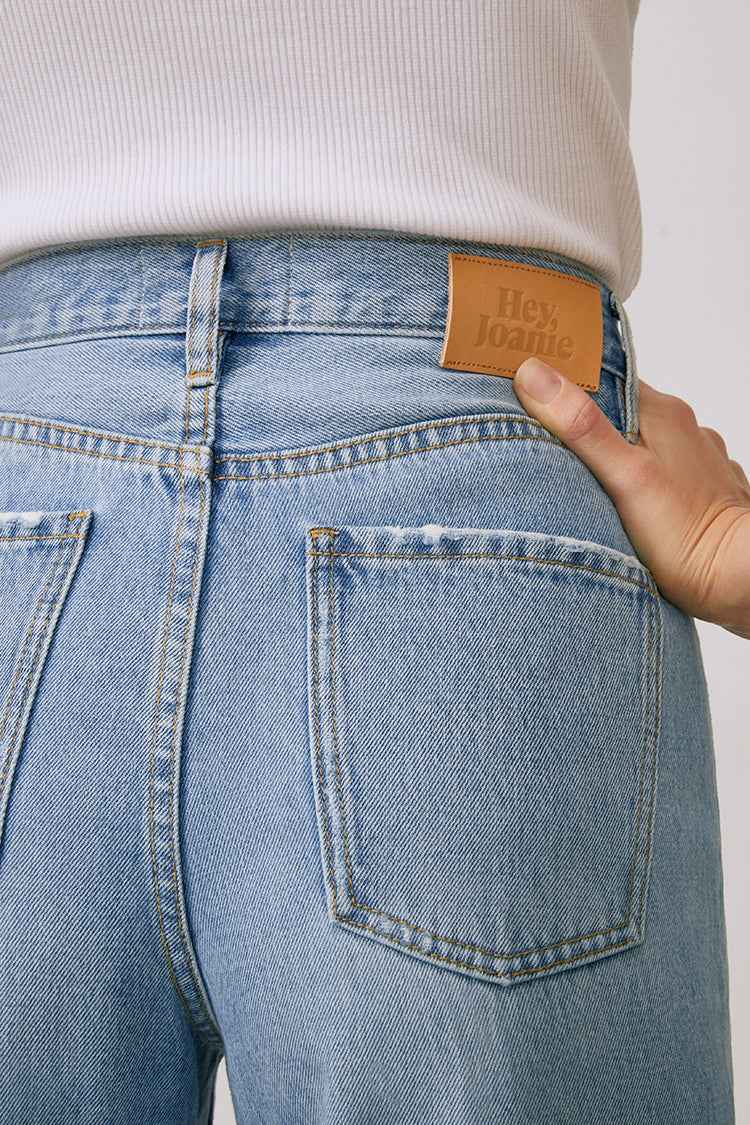 Coney Island Whitefish High-Rise Wide-Leg Jeans HJ007