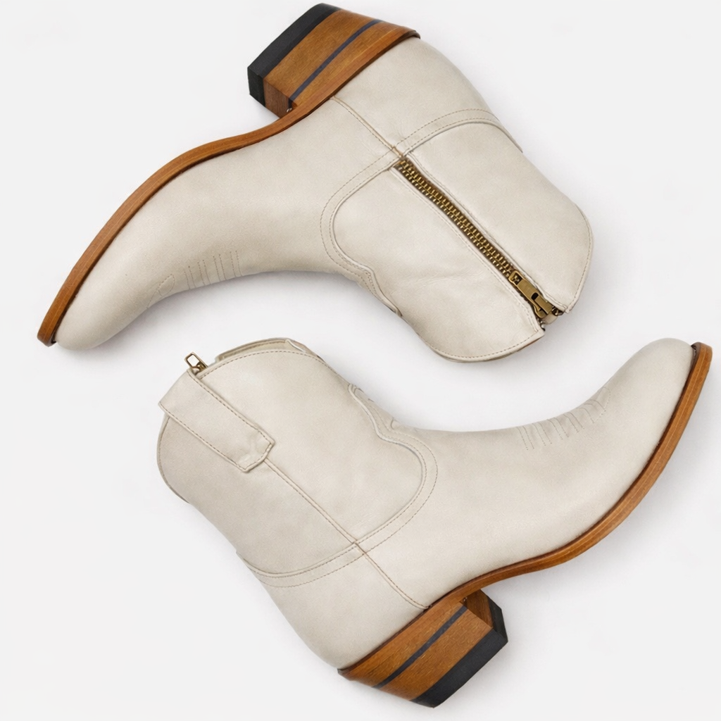 The Rainey Zip-Up Ankle Boot – Stylish and Comfortable Footwear for Day-to-Night Versatility