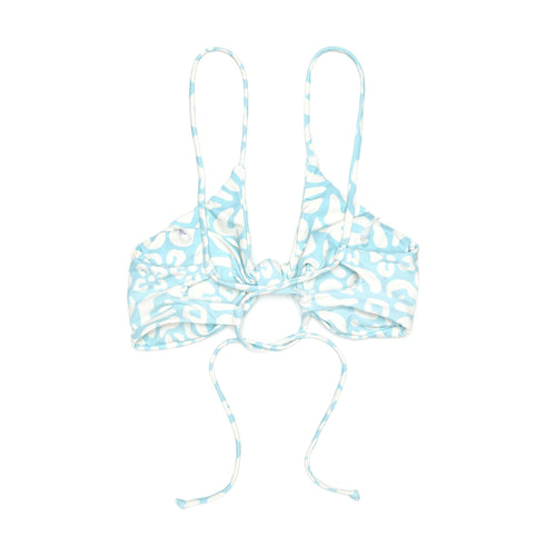 Byron Jesse Adjustable Knot-Front Bikini Top with Removable Padding