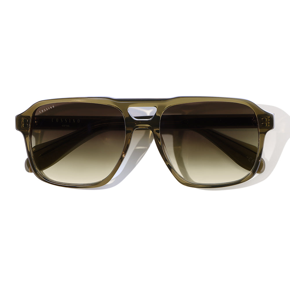 Versailles Monaco Acetate Sunglasses by Cossino – Italian Mazzucchelli Frame, UV400 Nylon Lenses