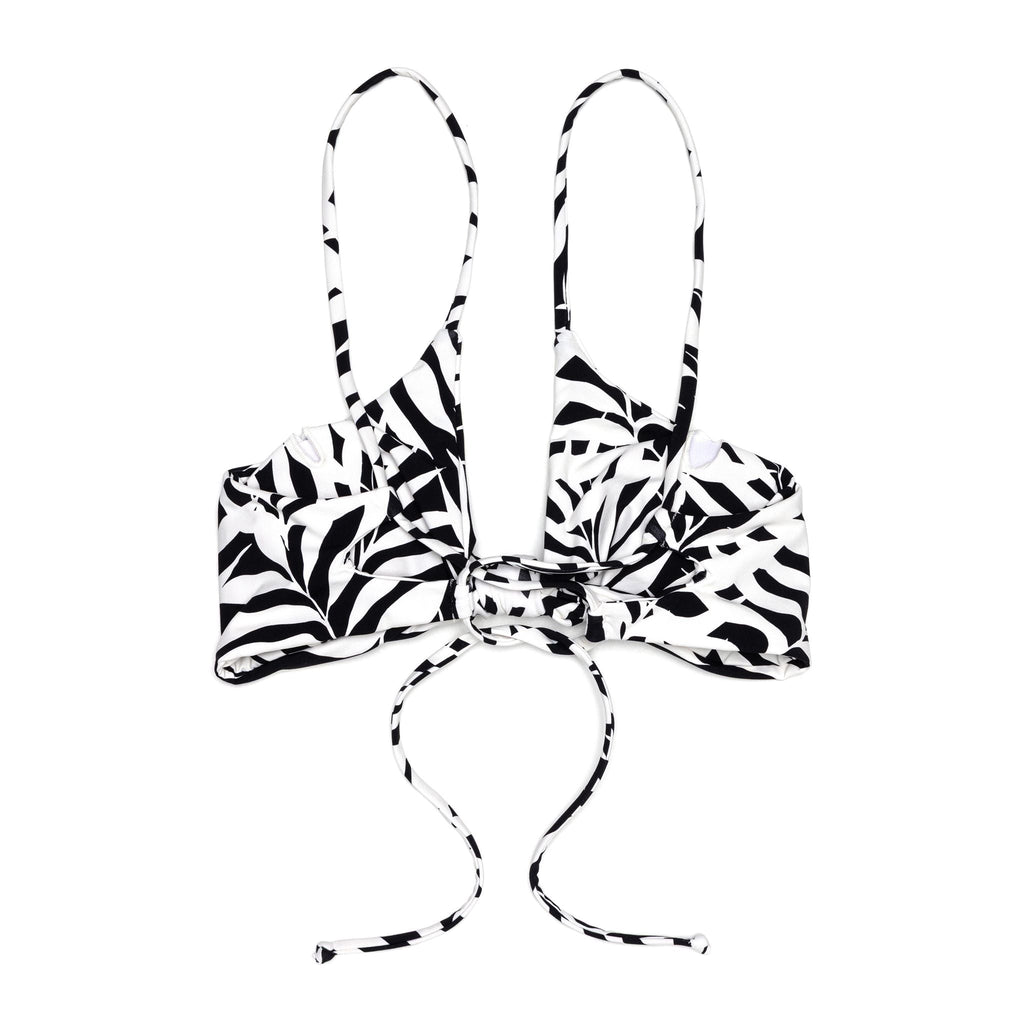 Cobain Jesse Knot-Front Supportive Bikini Top