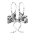 Cobain Jesse Knot-Front Supportive Bikini Top