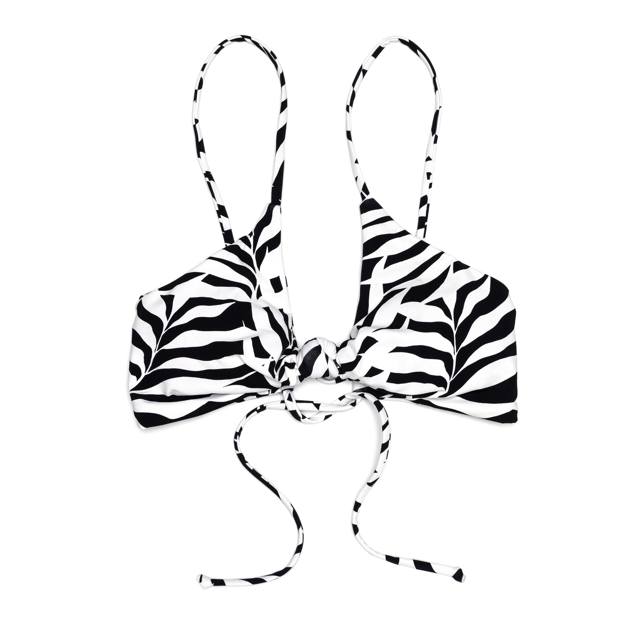 Cobain Jesse Knot-Front Supportive Bikini Top