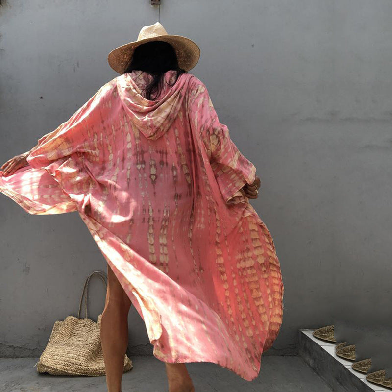 Hooded Kimono Robe