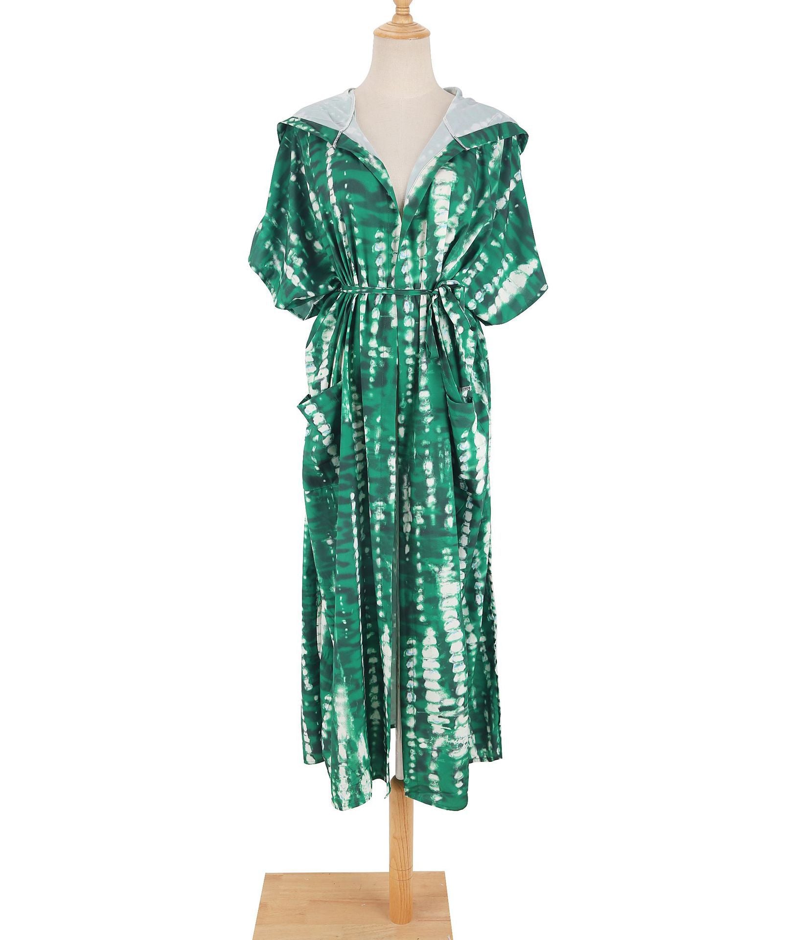 Hooded Kimono Robe