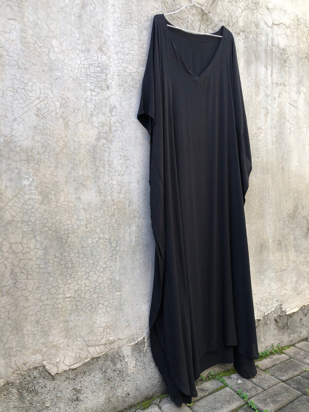 Black Boho Women's Kaftan