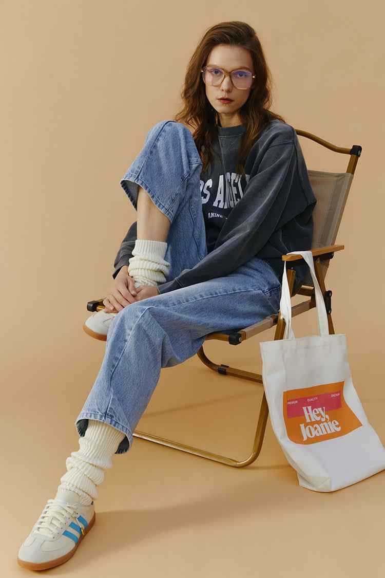 High-Rise Curve-Fit Ankle-Length Jeans Model HJ016