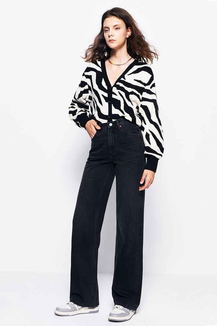 Coney Island Whitefish High-Rise Wide-Leg Jeans HJ007