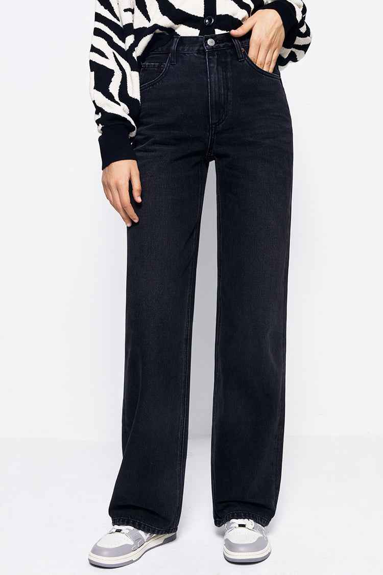 Coney Island Whitefish High-Rise Wide-Leg Jeans HJ007