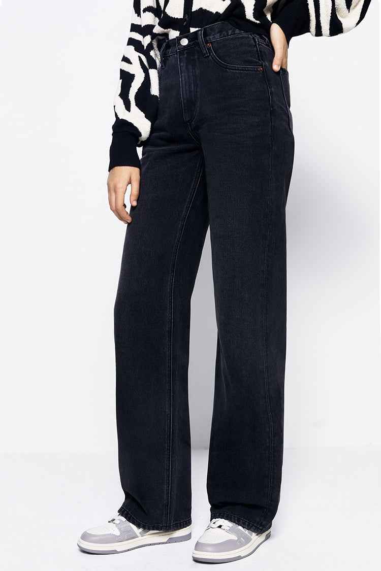 Coney Island Whitefish High-Rise Wide-Leg Jeans HJ007