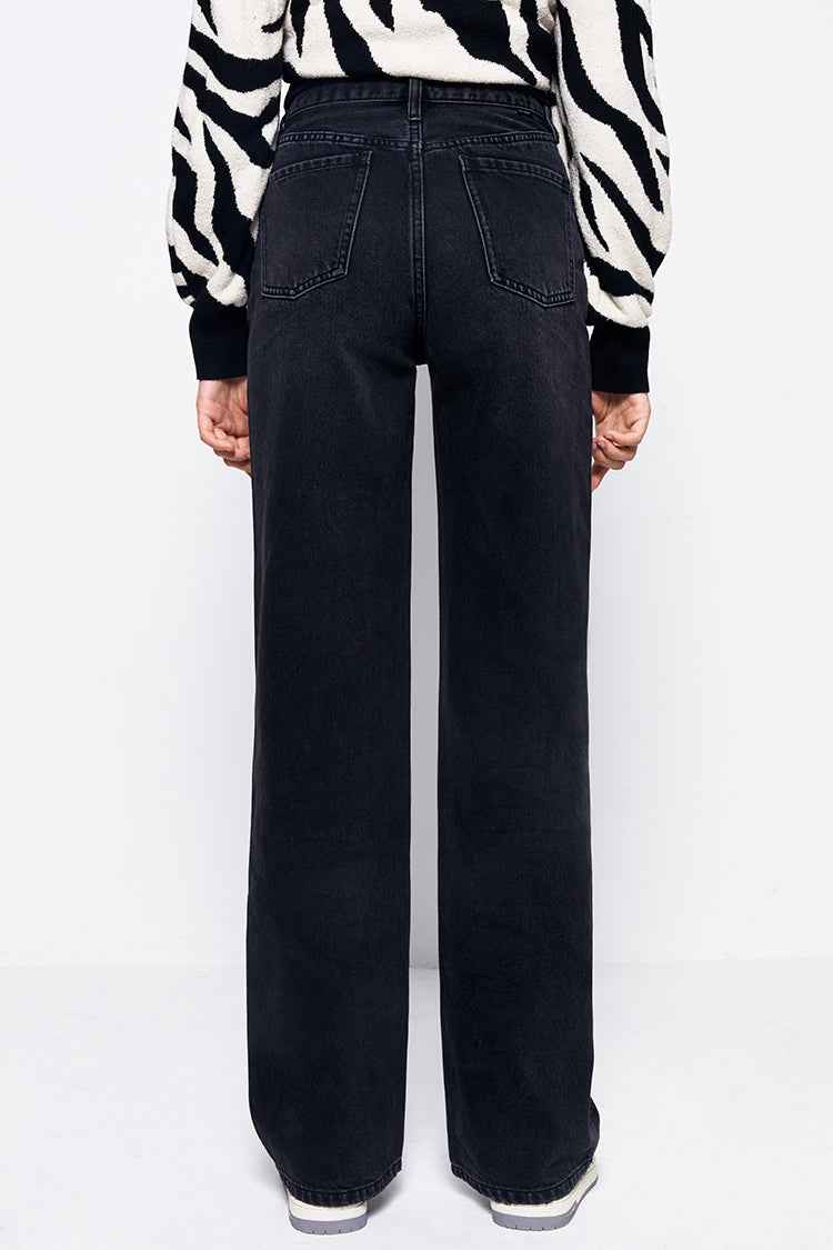 Coney Island Whitefish High-Rise Wide-Leg Jeans HJ007