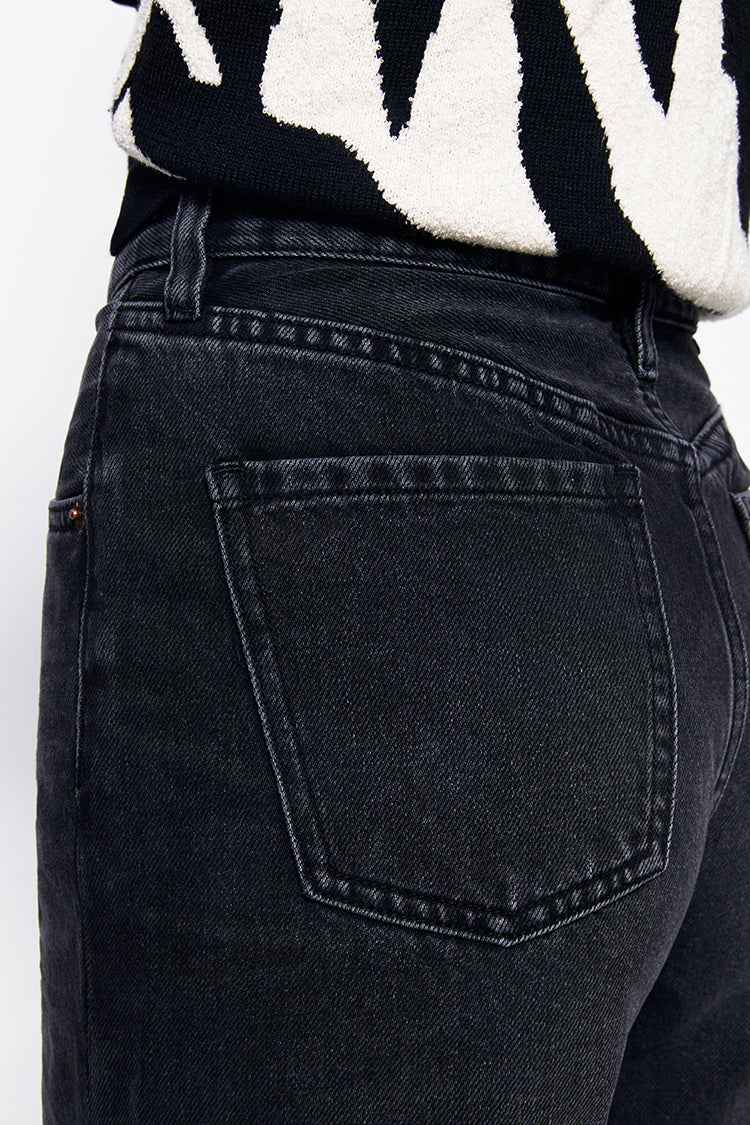 Coney Island Whitefish High-Rise Wide-Leg Jeans HJ007