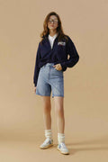 Angeles High-Rise Denim Shorts HJ030